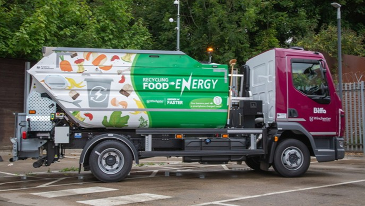 Food waste truck